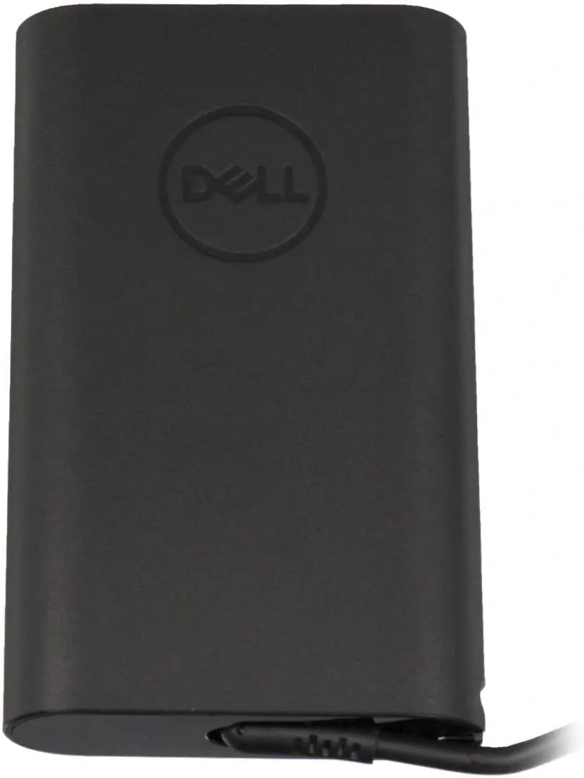 Dell Laptop Adapter Original 65w 19.5V / 3.34A (Big Pin New Model) (Box Seal Opened for Serial No) (No Power Cable Included) view 3
